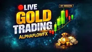 LIVE Gold Trading (XAUUSD) | Smart Money + Liquidity | AlphaFlow FX