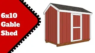 6x10 Shed Plans