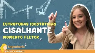 Diagrama for&ccedil;a cortante e momento fletor