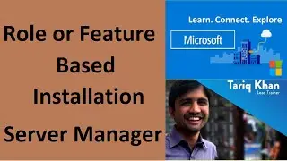 Server Operating System | Lecture 03 Server Manager Role or Feature Based Installation | Urdu| Hindi