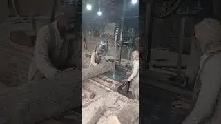 Big teak wood cutting skills #classicwood #sawblade #woodworking #sawmill 