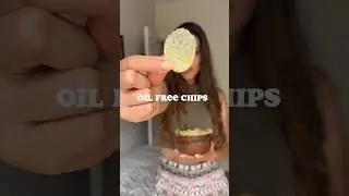 🍟 Чипсы без масла #чипсы #здоровыезакуски #веганскиезакуски #закускибезмасла