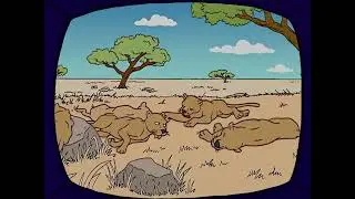 The Simpsons - Lions