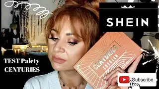TEST chińskiej palety / SHEGLAM CENTURIES / czy warto?