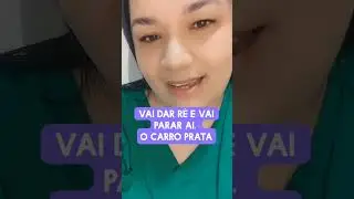 VAI DAR RÉ E VAI PARAR EM FRENTE A SUA CASA, O CARRO PRATA, ATENDA.