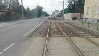 Straßenbahn mitfahrt Leipzig Linie 11 von Schkeuditz bis Wahren Teil 1/2