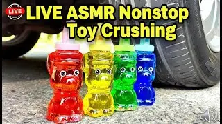 LIVE ASMR Toy Crunch Compilation Car Wheels