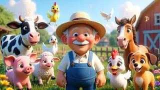 Old MacDonald Farm | Kids Song | Rhythmic Rhymes For Kids