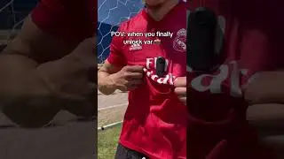 My own var #camera #football #sportscamera #pov #soccer #soccercamera #strikercam