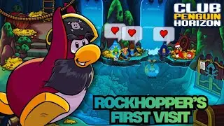 ROCKHOPPER'S VISIT & KEY HUNT BEFORE HOLIDAY PARTY! 🗝️ | Club Penguin Horizon