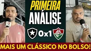 📊 JOGÃO DO FLU EM MAIS UM CLÁSSICO! MUITA POSTURA DO JK! MEIO CAMPO MUITO FORTE! CLASSIFICADOS!