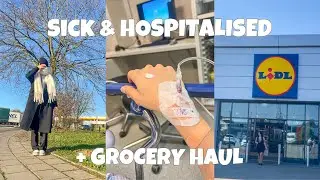 Sick & hospitalised as an International student + Grocery Haul | Female Pakistani in Belgium | VLOG