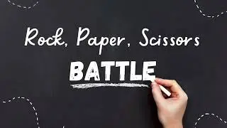 Rock, Paper, Scissors Battle #classroomactivity