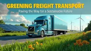 Greening Freight Transport | Paving the Way for a Sustainable Future #EcoFriendlyLogistics