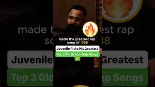 Juvenile Picks His Greatest 3 Old School Hip Hop Songs 🔥