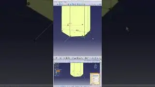 Honeycomb structure design in CATIA #engineering #design #3dmodeling #tutorial #shorts #shortsvideo