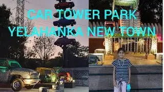 Car Tower Park in Yelahanka New Town | Best Out of Waste | Vadhana's Diary