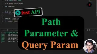 Path Parameter and Query Parameter in Fast API in Hindi