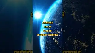 Countries map in flag of different countries#viralshort #flagvideo
