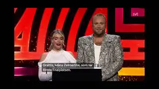 Måns Zelmerlöw  med låten revolution