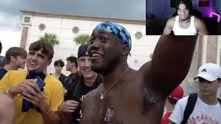 Jidion Shirtless Protest Inside Best Buy! Reaction