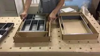ORGA-LINE BLUM лотки для столовых приборов в ящик TANDEMBOX