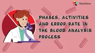 Phases, activities and error rate in blood analysis process