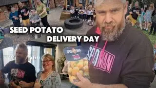 Seed Potato Delivery Day!