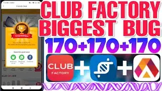 Club factory biggest bug again, per number 170 ruprees instant, live bypass proof