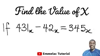 Solving Simultaneous Equations from Number Base. WAEC Mathematics QUESTIONS 2022