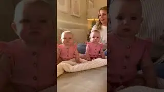 Mom Sneezes Once Baby Responds With the Loudest Fake Achoo  😂🔥#FunnyBaby #TwinLife #MomLife  #Cute