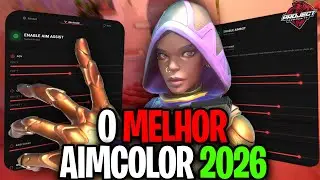 O MELHOR AIM COLOR DE 2026 VALORANT | 100% INDETECT&Aacute;VEL