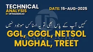 GGL, GGGL, NETSOL, MUGHAL, TREET - Stocks BUY/SALE Technical Levels for Traders by @TradeDojo