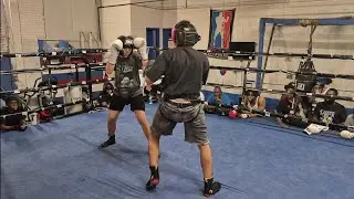 GYM WARS | Showoff (white) vs Leek (black) | Sparring Three 2-minute rounds | 5/15/25