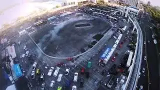 DroneographyHub @ SEMA 2014 drone view