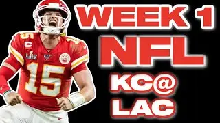 WEEK 1 NFL PRIZEPICKS - CHIEFS @ CHARGERS LOCKS!