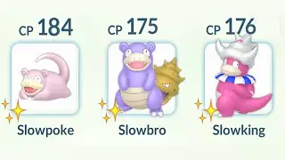 under 200 CP Shiny Slowpoke family destroys Sierra&rsquo;s Team (Pokemon GO)