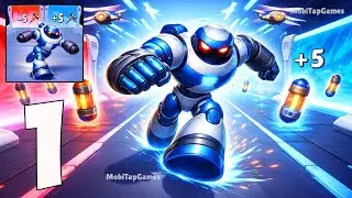 Robots Run Runner Evolution &ndash; Walkthrough &ndash; Evolve Your Robot & Beat Levels (iOS, Android)