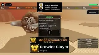 Soloing the Crawler and getting the Crawler Slayer Achievement | Roblox Sol's RNG