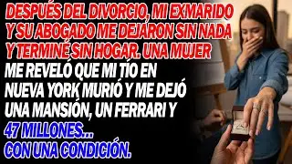 🔥Tras el divorcio quedé sin hogar, hasta que un extraño dijo: “¿Eres Sophia? Heredaste $47M”💰
