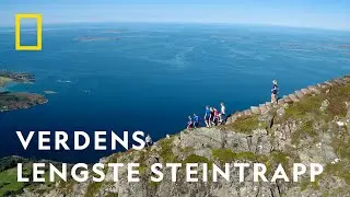 Verdens lengste trapp i Norge | National Geographic