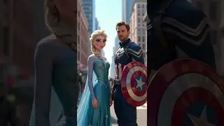 DISNEY X CAPTAIN AMERICA | InovaFusion #disney #frozen #hybrid #fusion #captainamerica #avengers