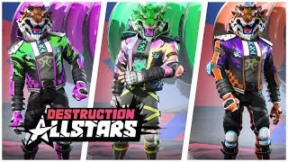 Destruction AllStars - All BLUEFANG Skins & Vehicle Skins