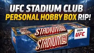 2025 UFC TOPPS STADIUM CLUB HOBBY BOX PERSONAL RIP 🥊📦