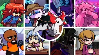 Monotone Attack But Every Turn A Different Character Is Used (Friday Night Funkin')