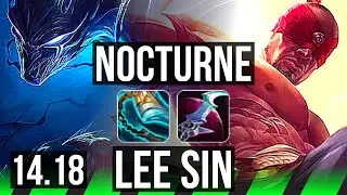 NOCTURNE vs LEE SIN (JGL) | 68% winrate, 7/4/17 | EUW Master | 14.18
