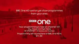 BBC One HD - Holding Slide - 'Oneness' variant | 19th April 2021