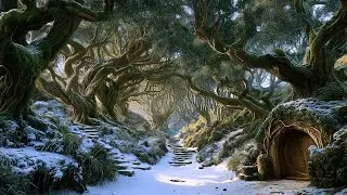 Peaceful Winters of Middle-Earth | Relaxing Fantasy Music #lotr