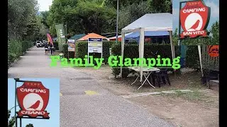 (FULL TOUR) Camping Cisano & San Vito / Lake Garda, Italy: with THE DEE'S