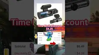 2-in-1 dash cam for your car #dashcam #camera #carro #video